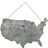 Sullivans Territory Map Wall Decor 20"H Silver 2 Sullivans Territory Map Wall Decor 20"H Silver -Sullivans GUEST 03213f8c 0f9a 4b72 a13b 20cc636c2710