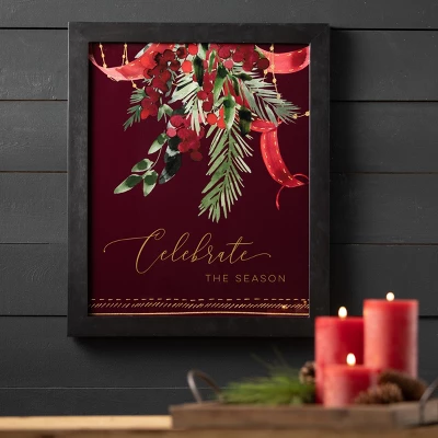 Celebrate Wall Decor Multicolor 24"H Wood 4 Celebrate Wall Decor Multicolor 24"H Wood - Image 2