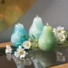 Sea Green Pear Candles Kit - Set Of 3 1 Sea Green Pear Candles Kit - Set Of 3 -Sullivans GUEST 3c1c3ed3 a3fc 4c34 b19b 20f1ac03217f