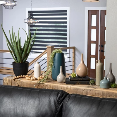 Sullivans Artificial Potted Aloe 24"H Green 4 Sullivans Artificial Potted Aloe 24"H Green - Image 2