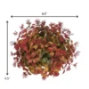 Sullivans Mini Leaf Berry 1/2 Decorative Filler Orb 8.5"H Red -Sullivans GUEST 51c32dba 0b01 4d04 a01a 5b8515c46fb1