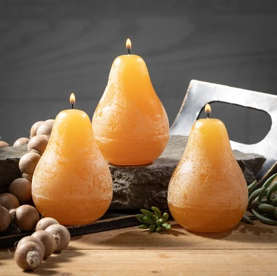 Brown Sugar Pear Candles - Set Of 3 4 Brown Sugar Pear Candles - Set Of 3 - Image 2