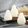 Melon White Pear Candles - Set Of 3 -Sullivans GUEST 81042d1f 09f4 45e1 a646 c6bf7ef2a254