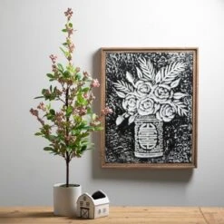 Sullivans Charming Black & White Ceramic Planter 4.5"H White -Sullivans GUEST 95a0e5a4 220d 425b a297 8476ffbc1f0b