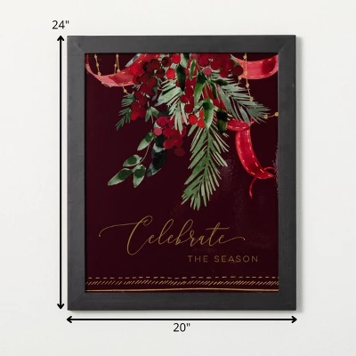 Celebrate Wall Decor Multicolor 24"H Wood 5 Celebrate Wall Decor Multicolor 24"H Wood - Image 3