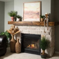 36"H Sullivans Veined Zebra Palm Plant, Green -Sullivans GUEST a3a5835f f5ac 43d1 a032 246a3e8d3b5f