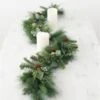 Sullivans Artificial Mixed Pine And Eucalyptus Garland 72"L Green -Sullivans GUEST ee01636d 0b48 4f26 82b4 b14c26fe6659