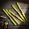 Green Grape Timber Tapers - Set Of 12 -Sullivans GUEST fba60605 d6fc 4e52 9836 c192921539bc